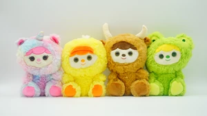 8" KAWAII HOODIE KRITTERS-48 CT